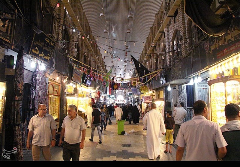 تشییع شهدای مدافع حرم در نجف و کوفه/تصاویر تشییع شهدای مدافع حرم در نجف و کوفه/تصاویر