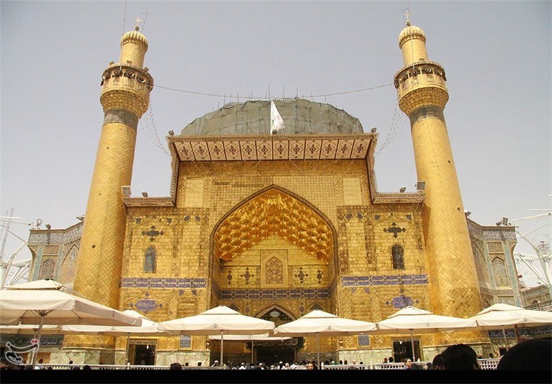 تشییع شهدای مدافع حرم در نجف و کوفه/تصاویر تشییع شهدای مدافع حرم در نجف و کوفه/تصاویر