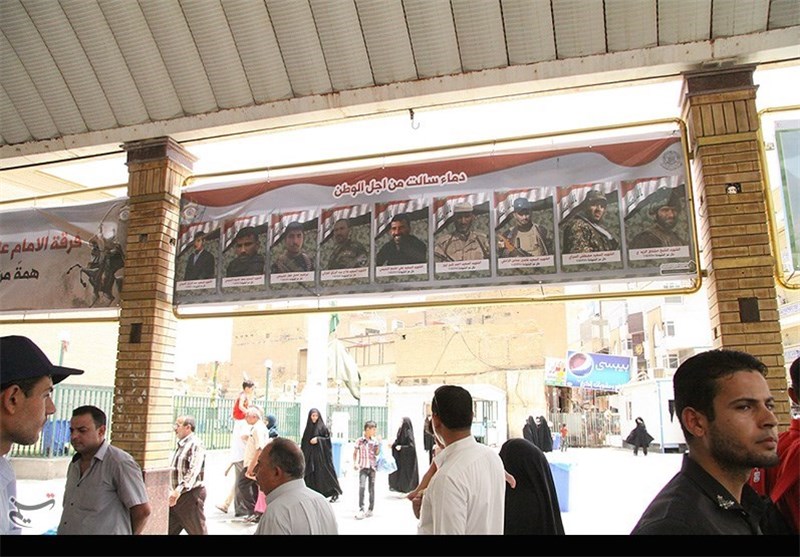 تشییع شهدای مدافع حرم در نجف و کوفه/تصاویر تشییع شهدای مدافع حرم در نجف و کوفه/تصاویر