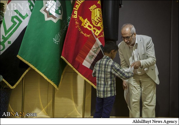 تجلیل از فرزندان شهدای جهاد کفایی در کربلا + تصاویر تجلیل از فرزندان شهدای جهاد کفایی در کربلا + تصاویر