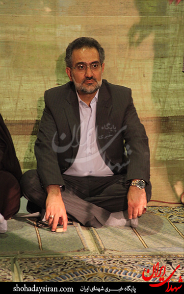 عکس/ چهره هایی که در وداع با شهدا حضور داشتند