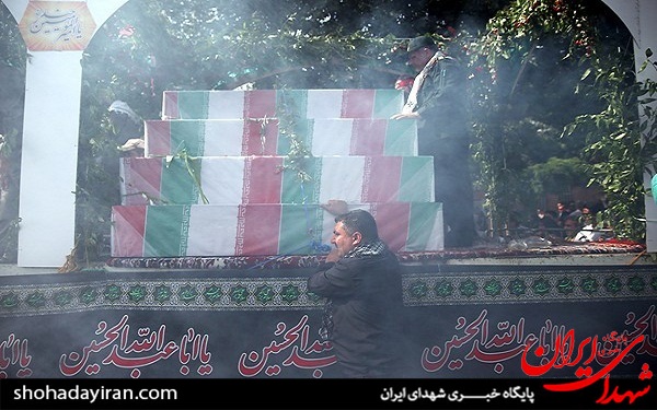 نخستین تصاویر از تشییع شهدا در تهران