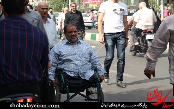 عکس/ تشییع باشکوه کاروان شهدا در تهران