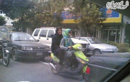 سوءاستفاده رسانهای از دختران موتور سوار ایرانی سوءاستفاده رسانهای از دختران موتور سوار ایرانی