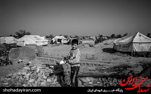 عکس/اردوگاه آوارگان موصل در اطراف شهر نجف