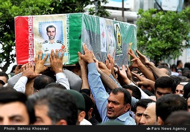 تصاویر/ مراسم تشییع شهید احمدی راد تصاویر/ مراسم تشییع شهید احمدی راد