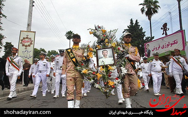 عکس/تشییع شهید وحید احمدی‌راد