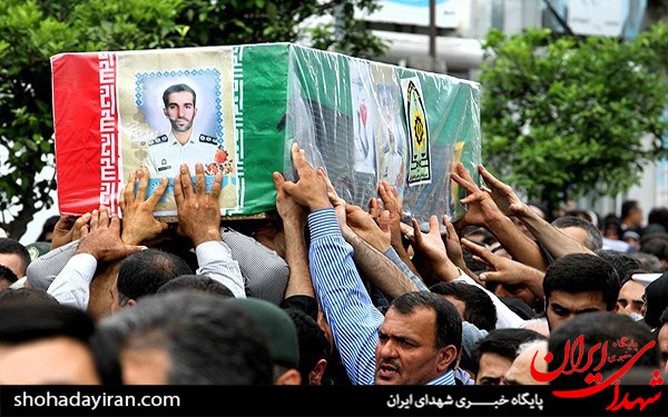 عکس/تشییع شهید وحید احمدی‌راد