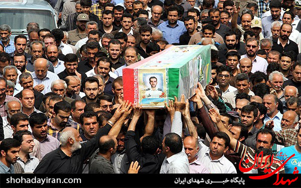 عکس/تشییع شهید وحید احمدی‌راد
