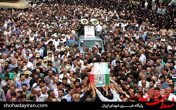 عکس/تشییع شهید وحید احمدی‌راد