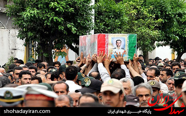 عکس/تشییع شهید وحید احمدی‌راد