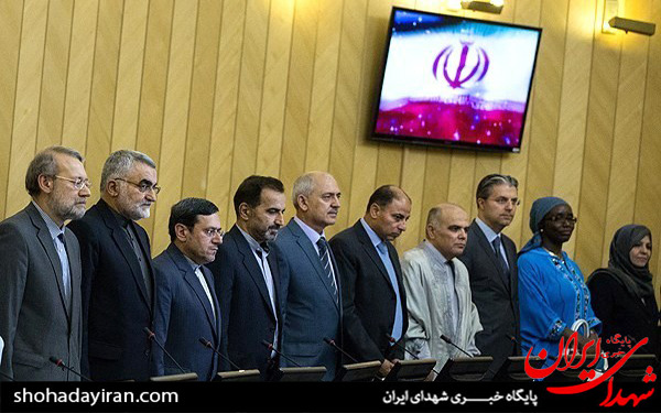 عکس/دیدار رئیس مجلس شورای اسلامی با سفرای کشورهای اسلامی