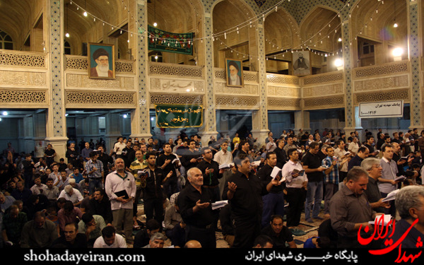 عکس/شب قدر در مهدیه تهران