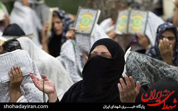 عکس/احیای نوزدهم رمضان در ندامتگاه زنان