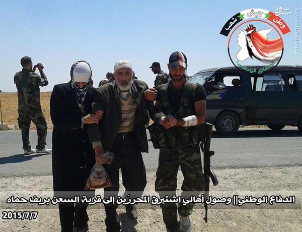 آزادی علویان ربوده شده در ادلب+تصاویر آزادی علویان ربوده شده در ادلب+تصاویر