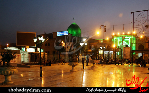 عکس/افطار در حرم حضرت عبدالعظیم (ع)