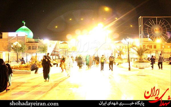 عکس/افطار در حرم حضرت عبدالعظیم (ع)
