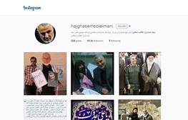حاج قاسم در کنار یک حاج قاسم در کنار یک