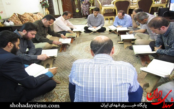 مراسم بیت النور در منزل یک شهید مراسم بیت النور در منزل یک شهید