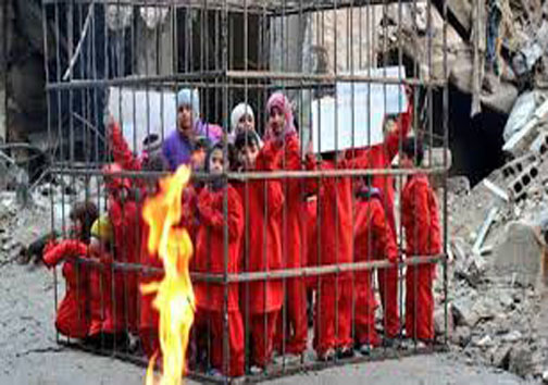 داعش ۹ کودک عراقی را داعش ۹ کودک عراقی را