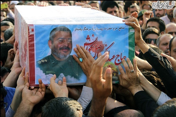 بازگشت پیکر شهید مدافع حرم 