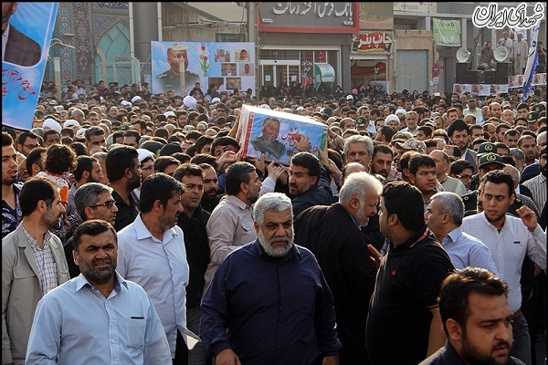 بازگشت پیکر شهید مدافع حرم 