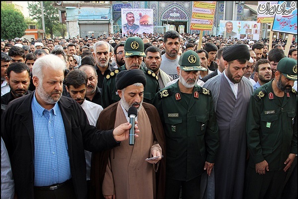 بازگشت پیکر شهید مدافع حرم 