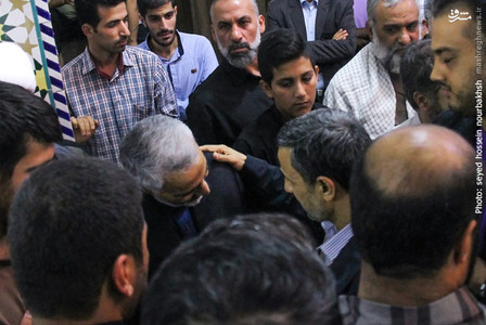 احمدینژاد در بزرگداشت فرمانده شهید سپاه بدر +عکس احمدینژاد در بزرگداشت فرمانده شهید سپاه بدر +عکس
