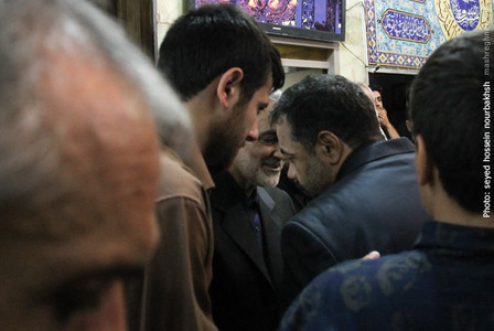 احمدینژاد در بزرگداشت فرمانده شهید سپاه بدر +عکس احمدینژاد در بزرگداشت فرمانده شهید سپاه بدر +عکس
