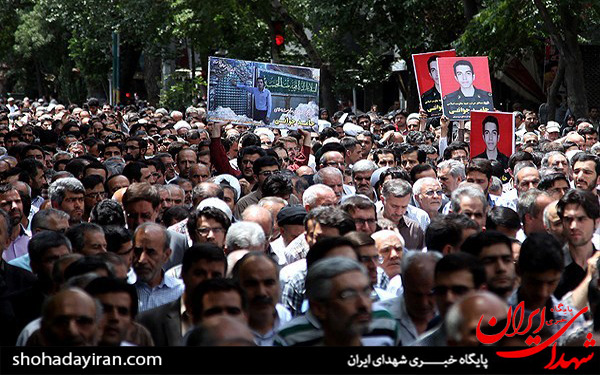 عکس/تشییع پیکر شهید حامد جوانی