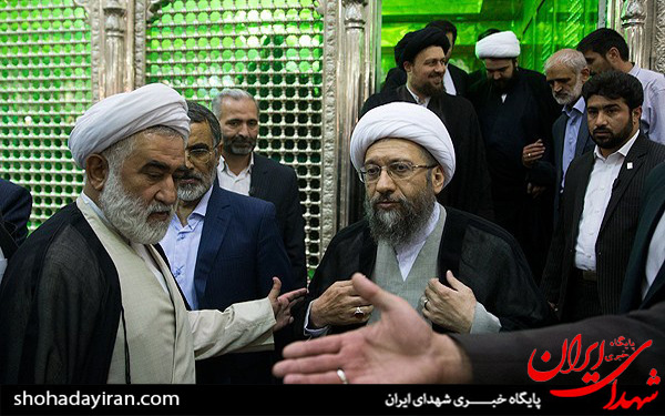 عکس/تجدید میثاق رییس و مسئولان قوه قضاییه با امام راحل(ره)