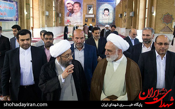 عکس/تجدید میثاق رییس و مسئولان قوه قضاییه با امام راحل(ره)