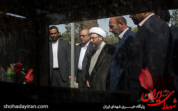عکس/تجدید میثاق رییس و مسئولان قوه قضاییه با امام راحل(ره)