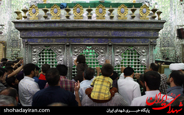 عکس/آئین عزاداری سالروز وفات حضرت عبدالعظیم الحسنی (ع)