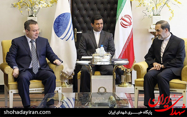 عکس/دیدار وزیرخارجه صربستان با علی‌اکبر ولایتی