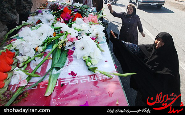 عکس/استقبال از 30 شهید غواص در مازندران