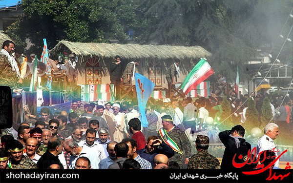 عکس/استقبال از 30 شهید غواص در مازندران