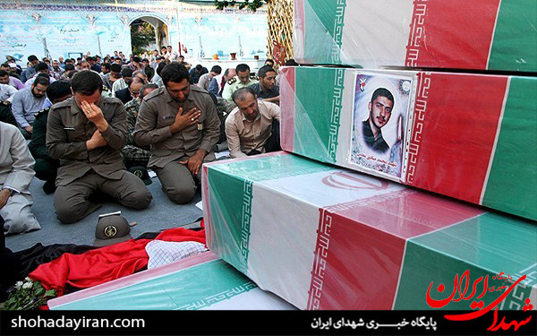 عکس/استقبال از 30 شهید غواص در مازندران