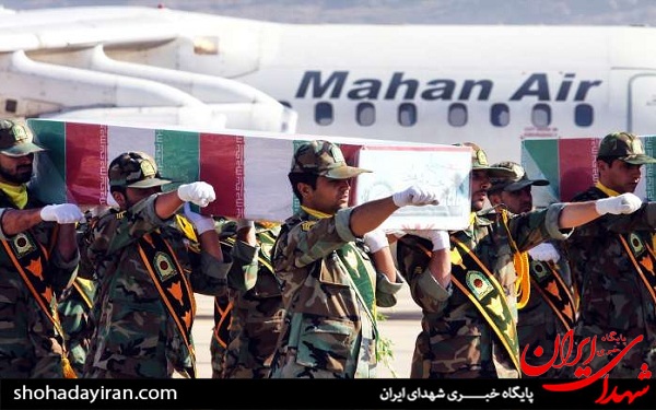 عکس/ورود پیکر هفت شهید به چهارمحال و بختیاری