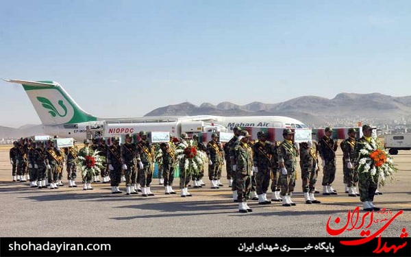 عکس/ورود پیکر هفت شهید به چهارمحال و بختیاری