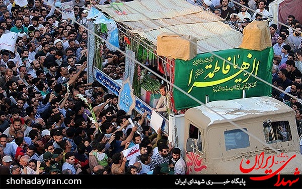 عکس/تشییع پیکر 13 شهید گمنام در مشهد