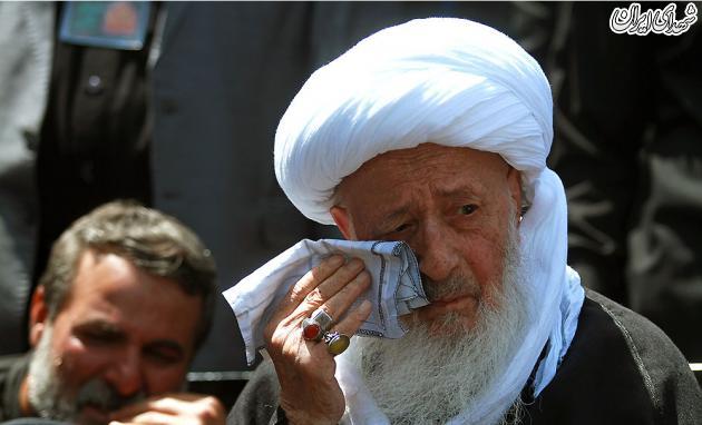 دسته عزاداری با حضور 