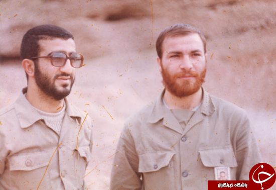 عکس منتشر نشده از دوران جوانی دو مداح در جنگ