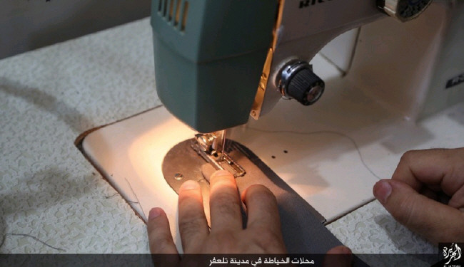 خیاطی داعشی ها در خیاطی داعشی ها در