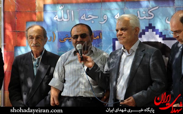 عکس/مراسم رونمایی از پلاک جدید میدان شعاع به نام شهید گاگیک طومانیان