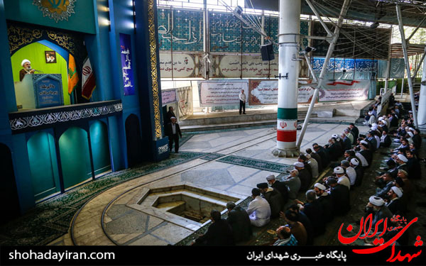 عکس/اقامه نماز جمعه تهران