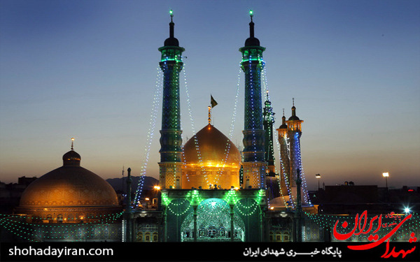 عکس/زائران حرم مطهر حضرت معصومه (س) در شب میلاد کریمه اهل بیت (ع)