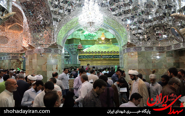 عکس/زائران حرم مطهر حضرت معصومه (س) در شب میلاد کریمه اهل بیت (ع)