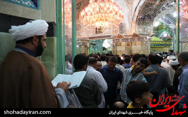 عکس/زائران حرم مطهر حضرت معصومه (س) در شب میلاد کریمه اهل بیت (ع)
