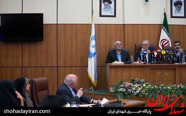 عکس/نشست خبری رئیس سازمان انرژی اتمی